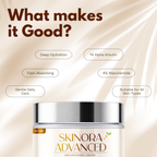 Skinora - Advanced Brightening | Niacinamide, Alpha Arbutin & Kojic Acid | Hydrating Cream