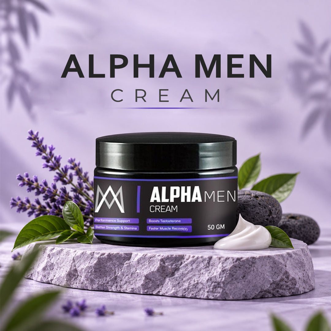 Alpha Man Cream - Intimate Cream for Men to Last Longer | Natural Ingredients