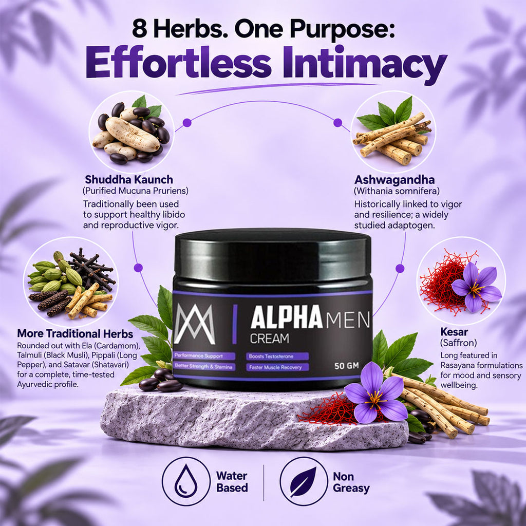 Alpha Man Cream - Intimate Cream for Men to Last Longer | Natural Ingredients