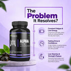 Herbsrix Alpha Men: 100% Herbal Capsules for Energy, Stamina & Confidence