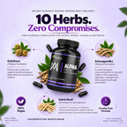 Herbsrix Alpha Men: 100% Herbal Capsules for Energy, Stamina & Confidence