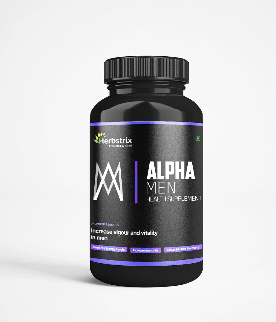 Alpha Men Naturally Testosterone and Energy Booster