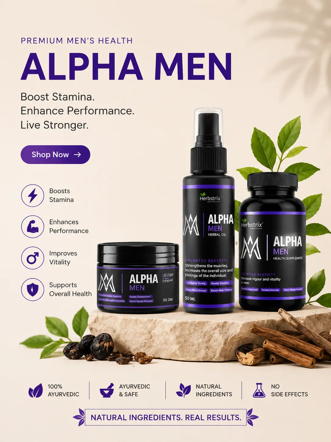 Alpha Men Supplement for testosterone